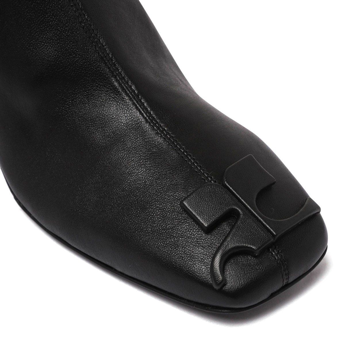 Black Reedition Chunky-Heel Ankle Boots