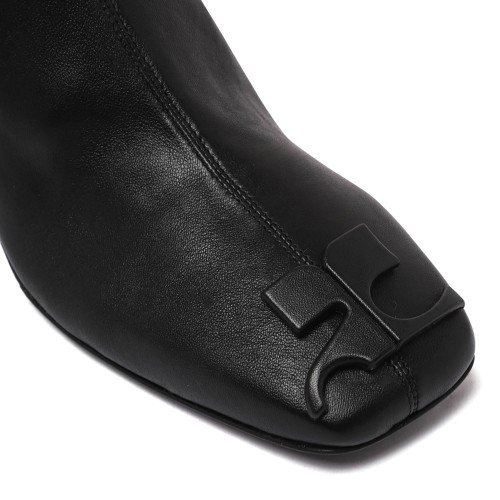 Black Reedition Chunky-Heel Ankle Boots