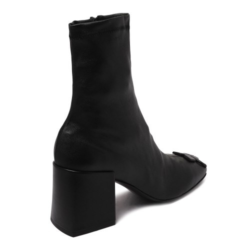 Black Reedition Chunky-Heel Ankle Boots