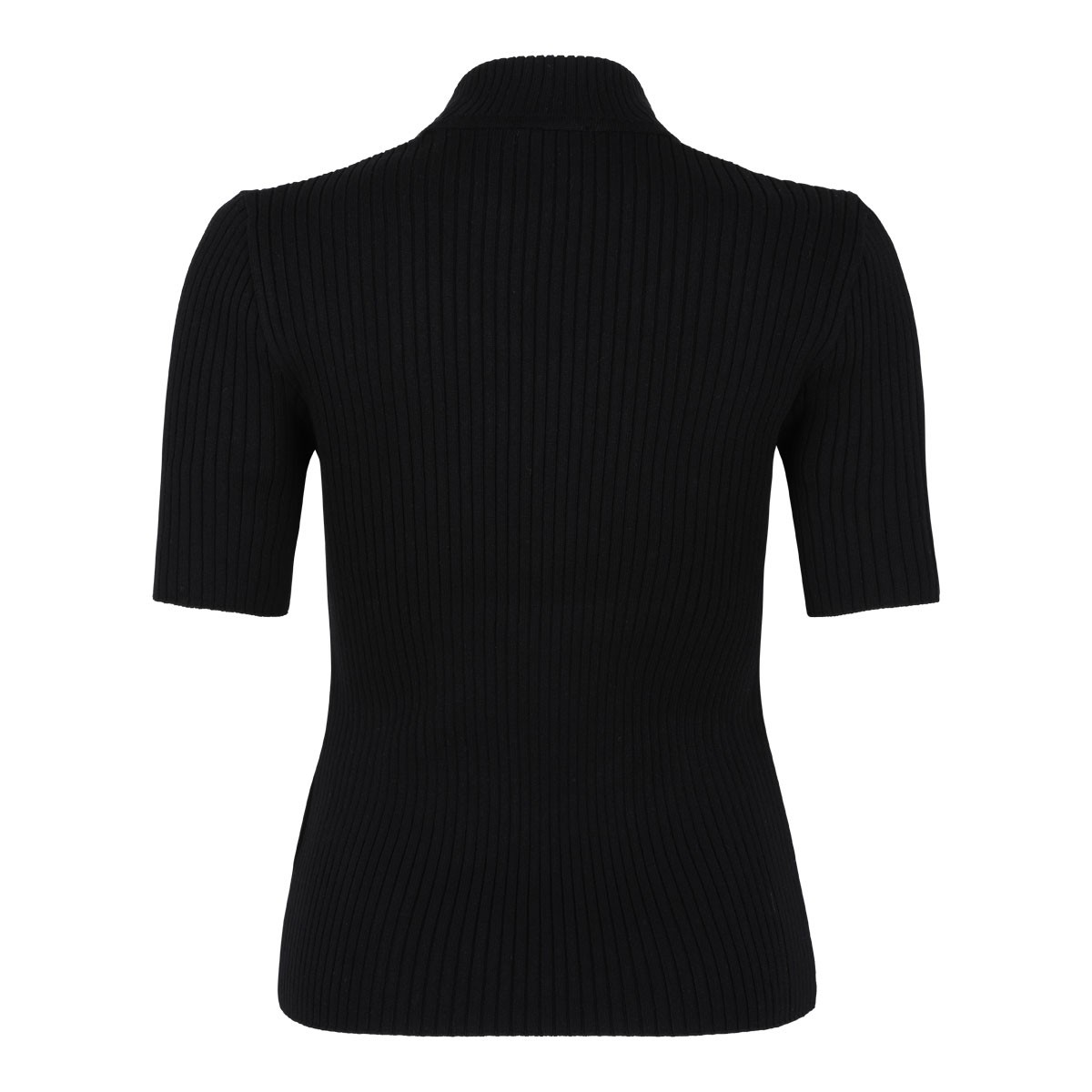 Black Reedition Rib Knit Sweater