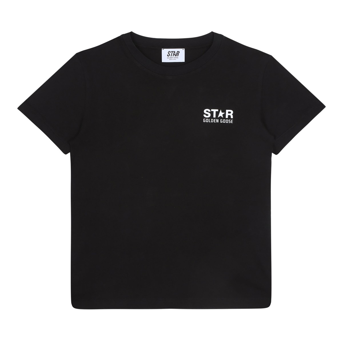 Black Star Print T-Shirt