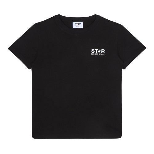 Black Star Print T-Shirt