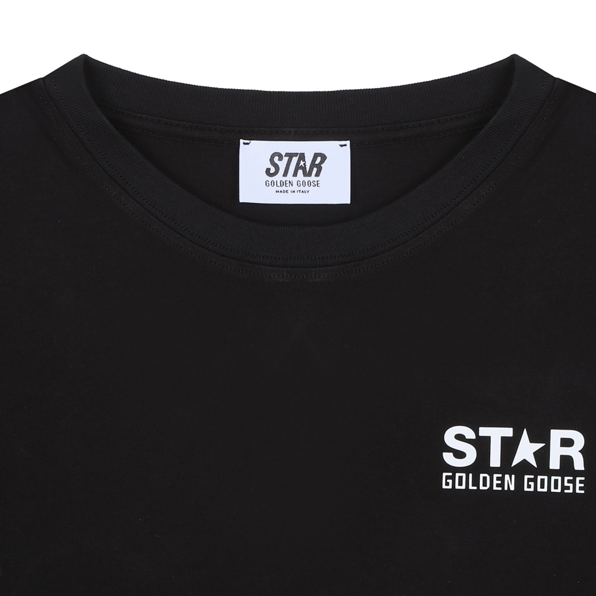 Black Star Print T-Shirt