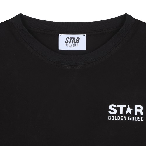 Black Star Print T-Shirt