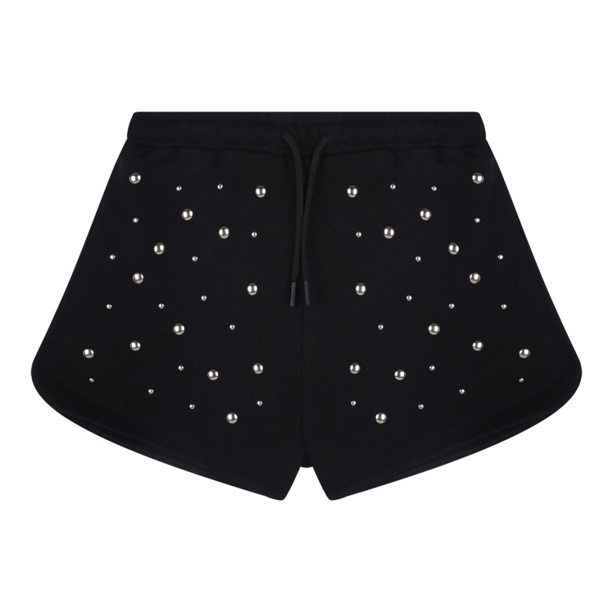 Black Studded Shorts