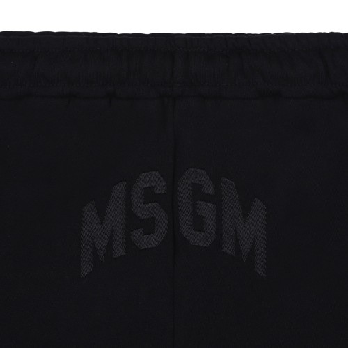 Black Studded Shorts