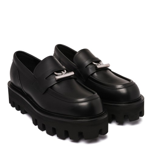Black T-Bar Parachute Loafer 2
