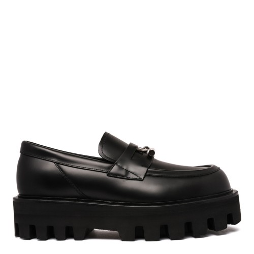 Black T-Bar Parachute Loafer