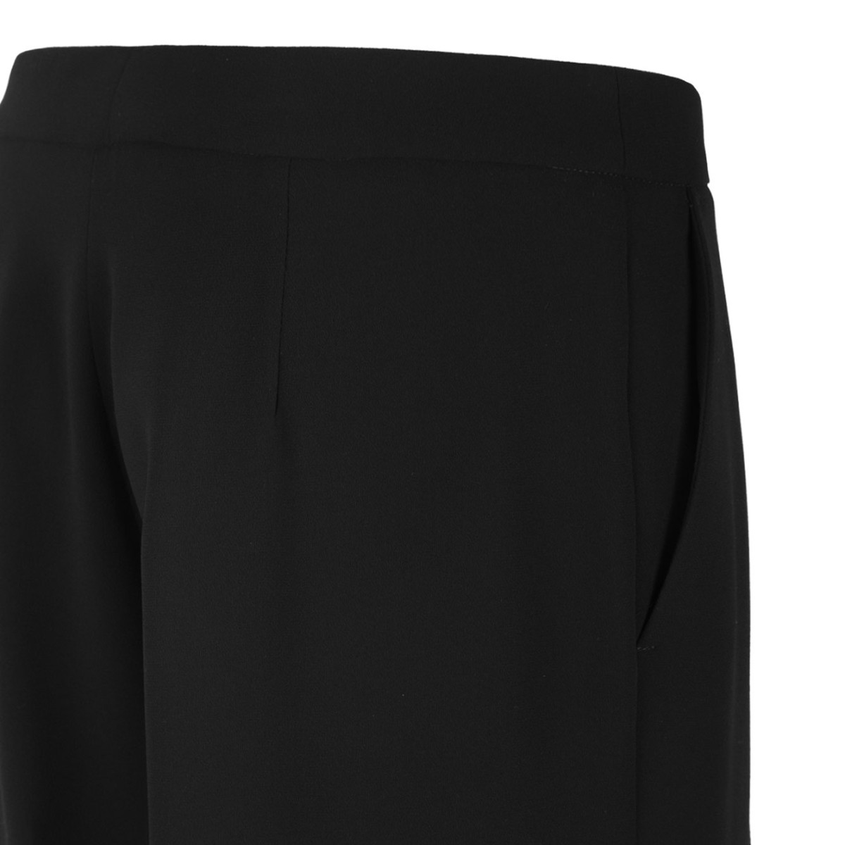 Black Wide Leg Trousers