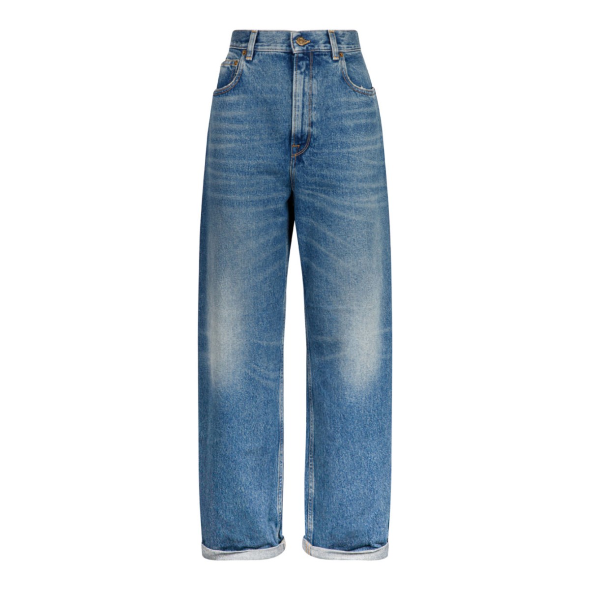 Blue Medium Wash Jeans