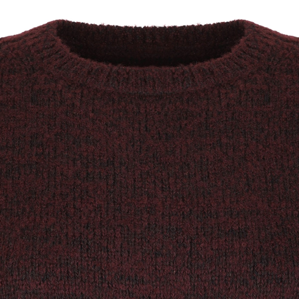 Bordeaux Four Stitch Logo Jumper