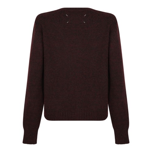 Bordeaux Four Stitch Logo Jumper 2