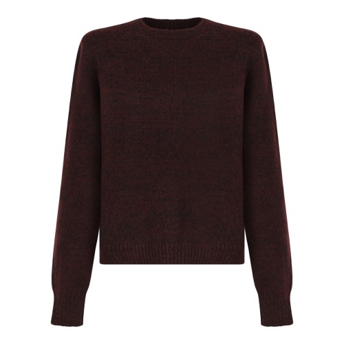 Bordeaux Four Stitch Logo Jumper
