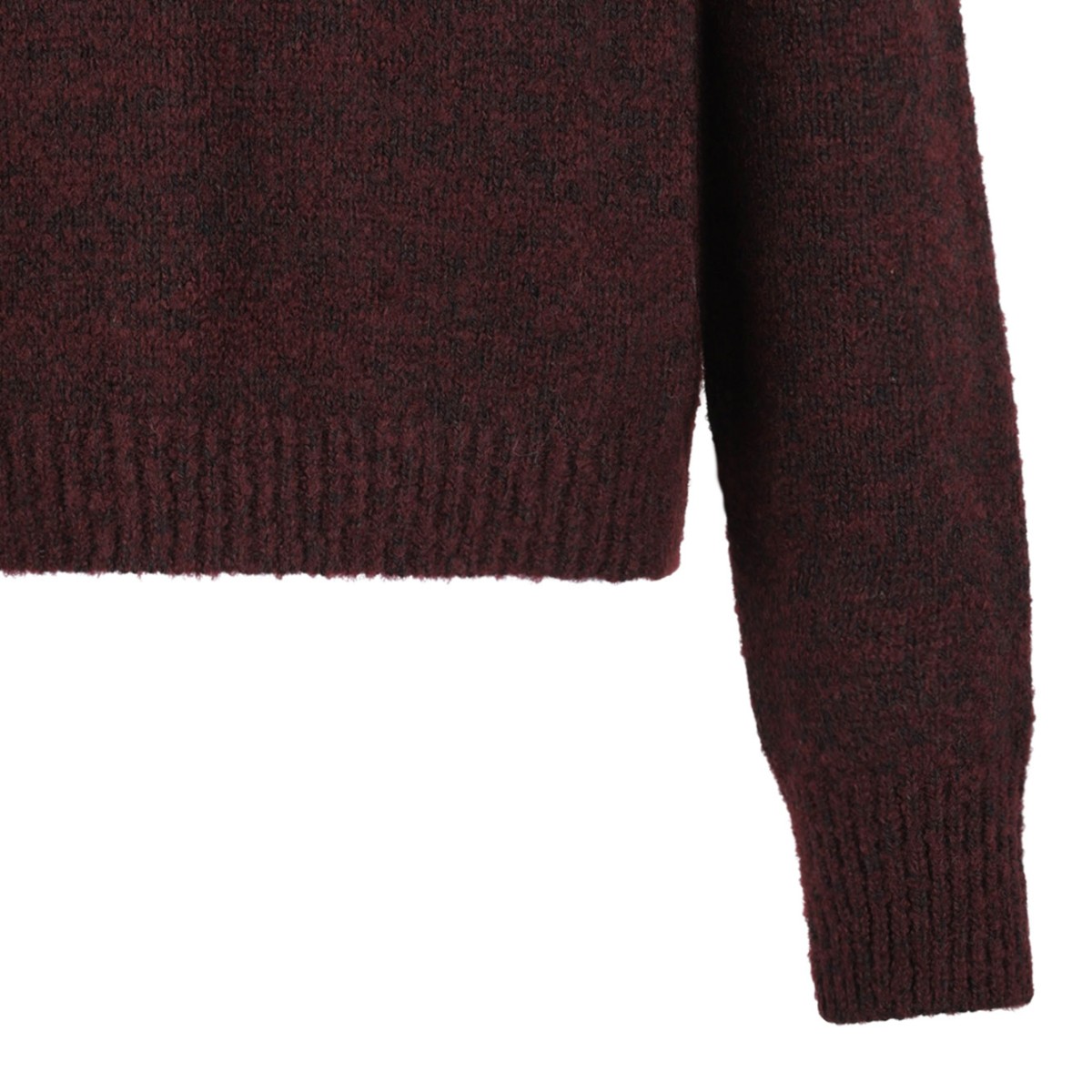 Bordeaux Four Stitch Logo Jumper