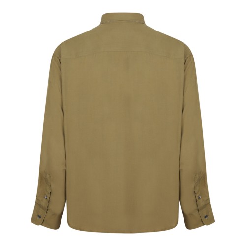 Bronze Embroidered Logo Shirt