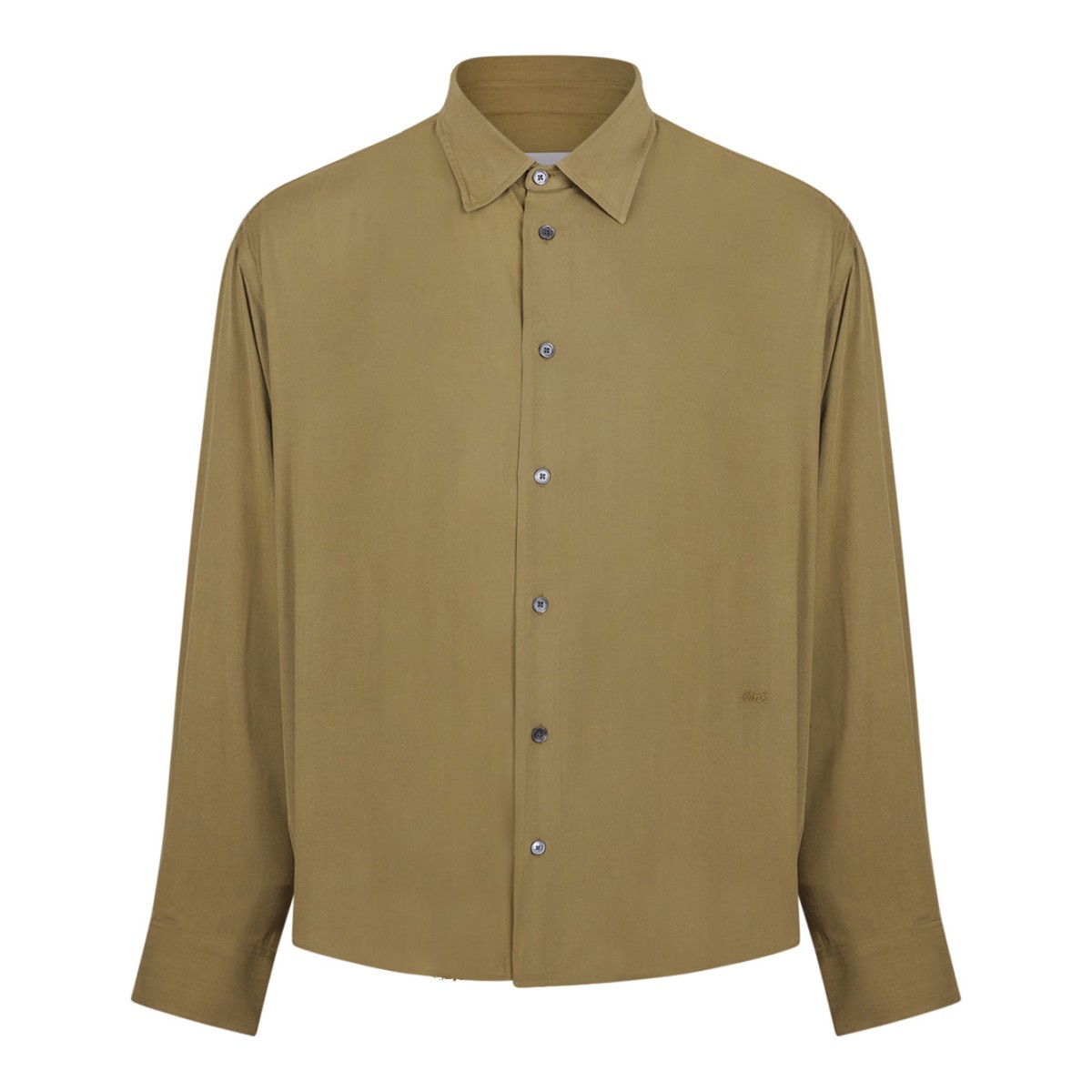 Bronze Embroidered Logo Shirt