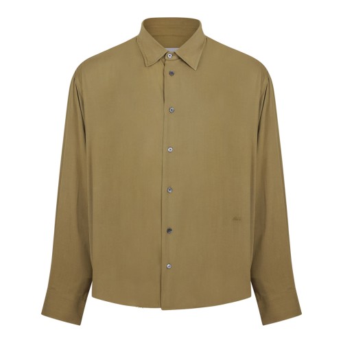 Bronze Embroidered Logo Shirt