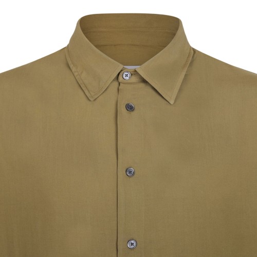 Bronze Embroidered Logo Shirt