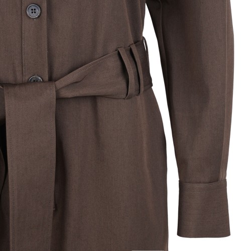 Brown Cargo Jumpsuit