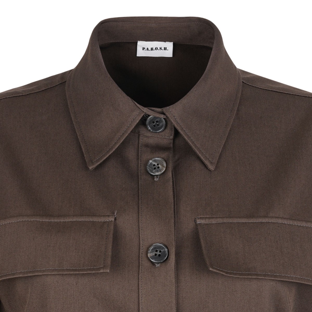 Brown Cargo Jumpsuit