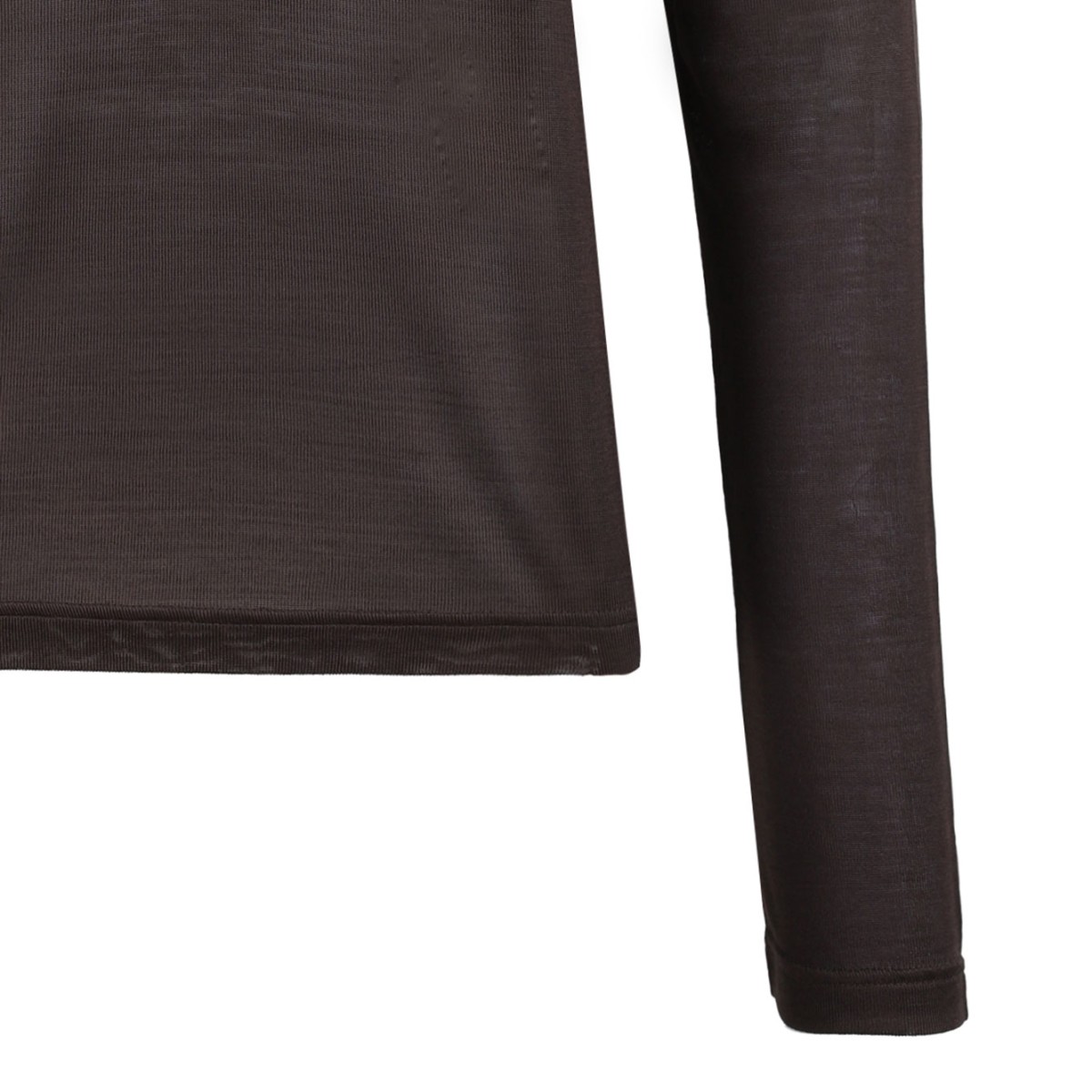 Brown Transparent Top