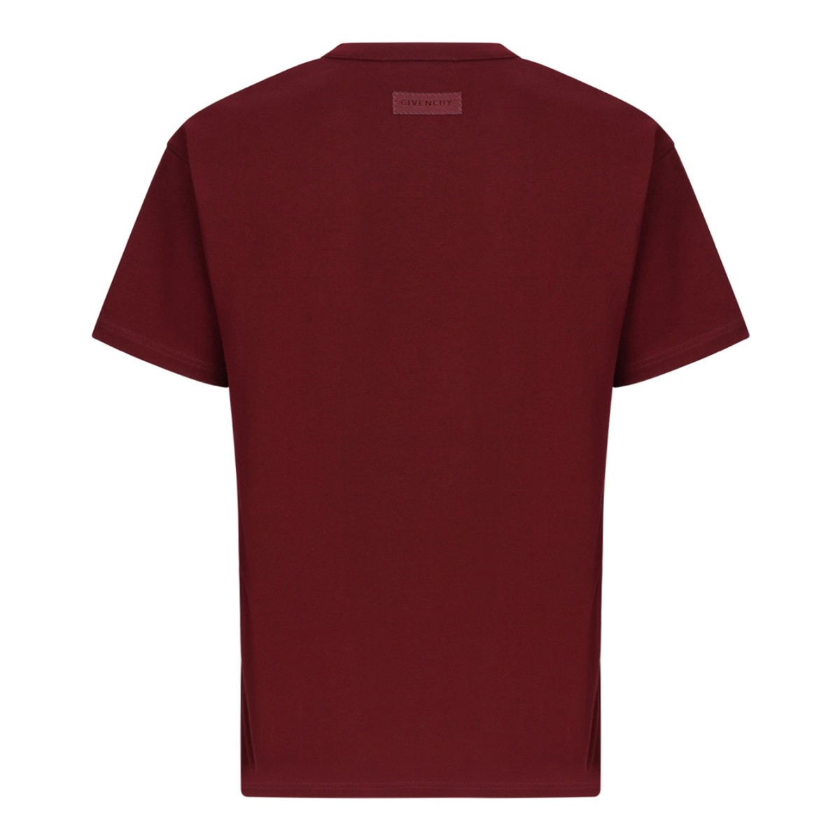 Burgundy Cotton T-Shirt
