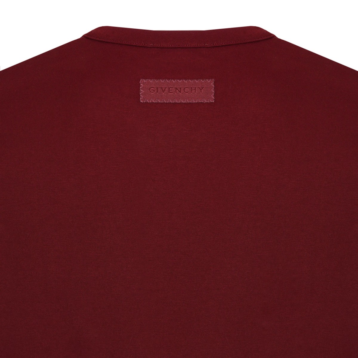 Burgundy Cotton T-Shirt
