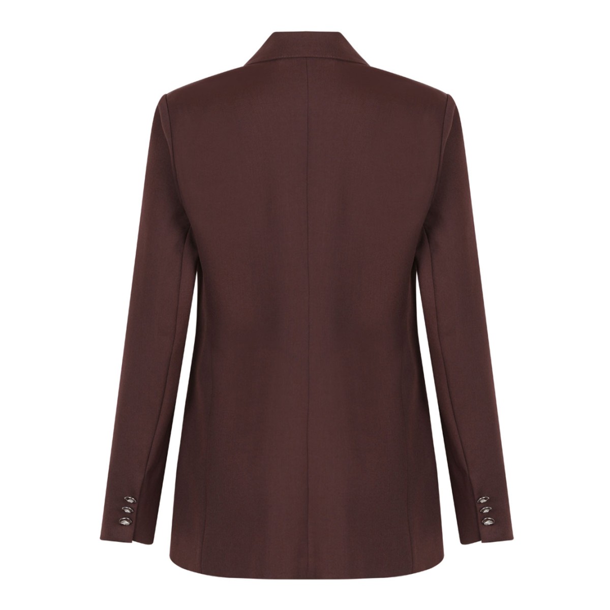 Coffee Double Breasted Jacket