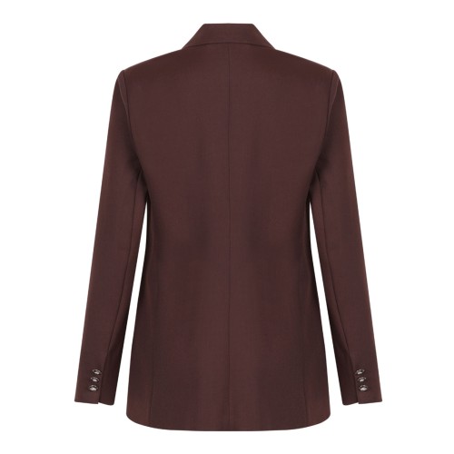 Coffee Double Breasted Jacket