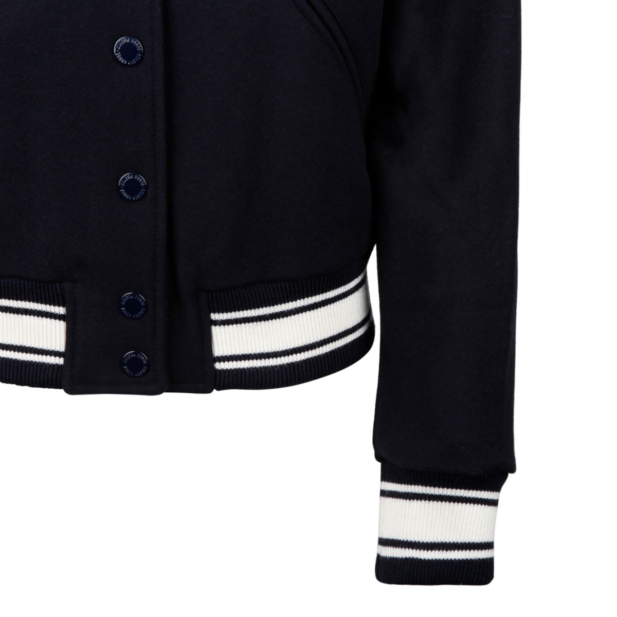 Dark Blue Bomber Jacket