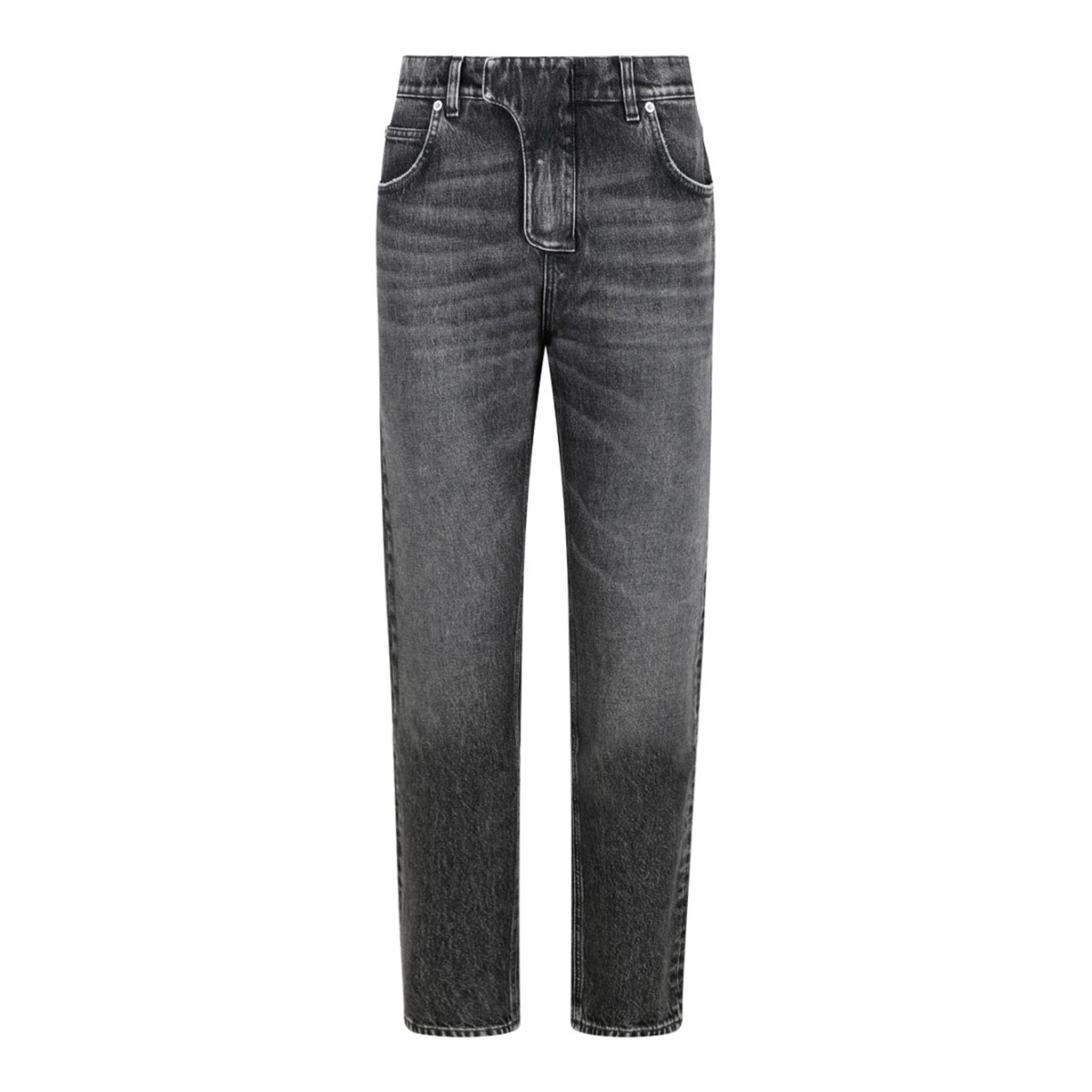 Dark Grey Regular Jeans