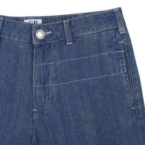 Denim Bermuda Shorts