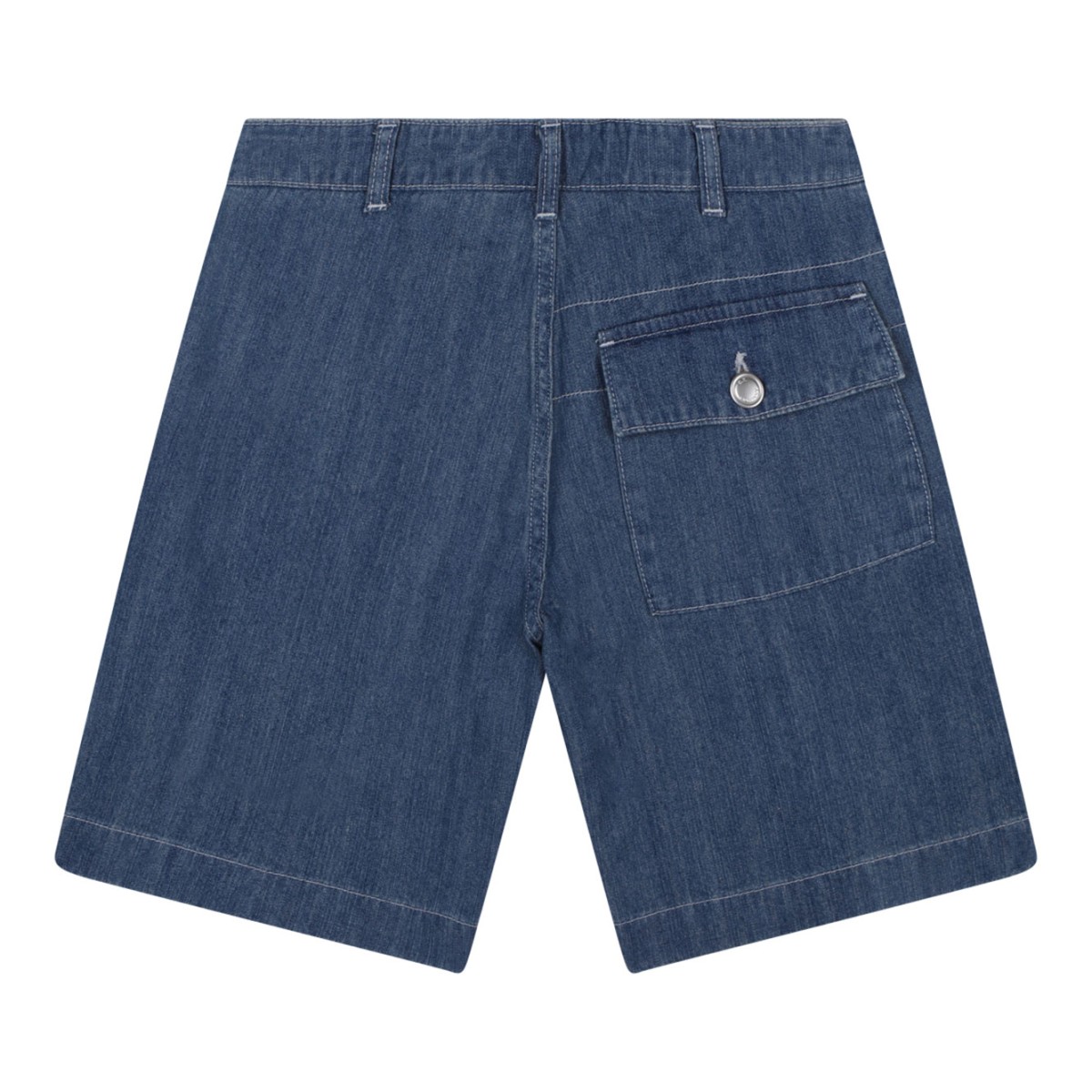 Denim Bermuda Shorts