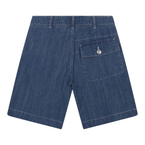 Denim Bermuda Shorts