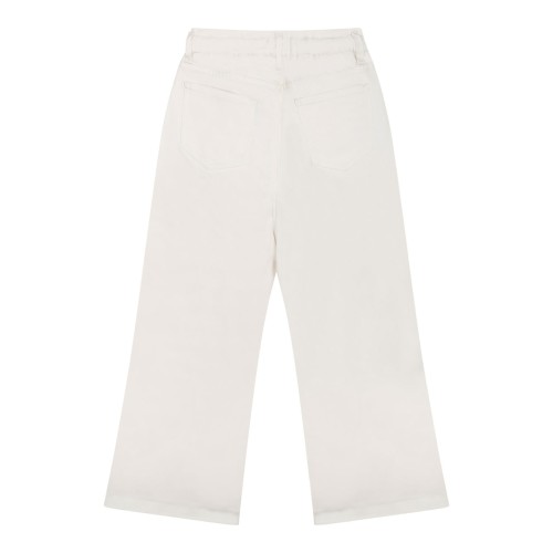 Distressed White Trousers 2