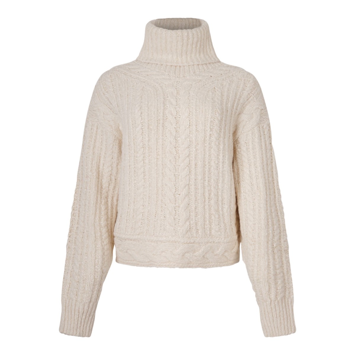 Ecru Cable Knit Jumper