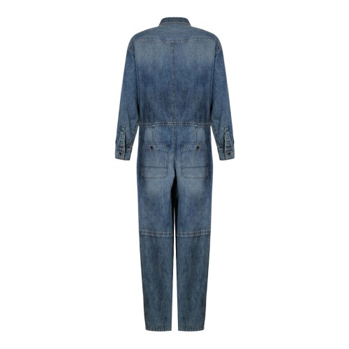 Faded Blue Nadia Denim Jumpsuit 2