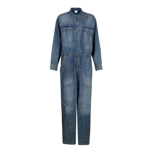Faded Blue Nadia Denim Jumpsuit