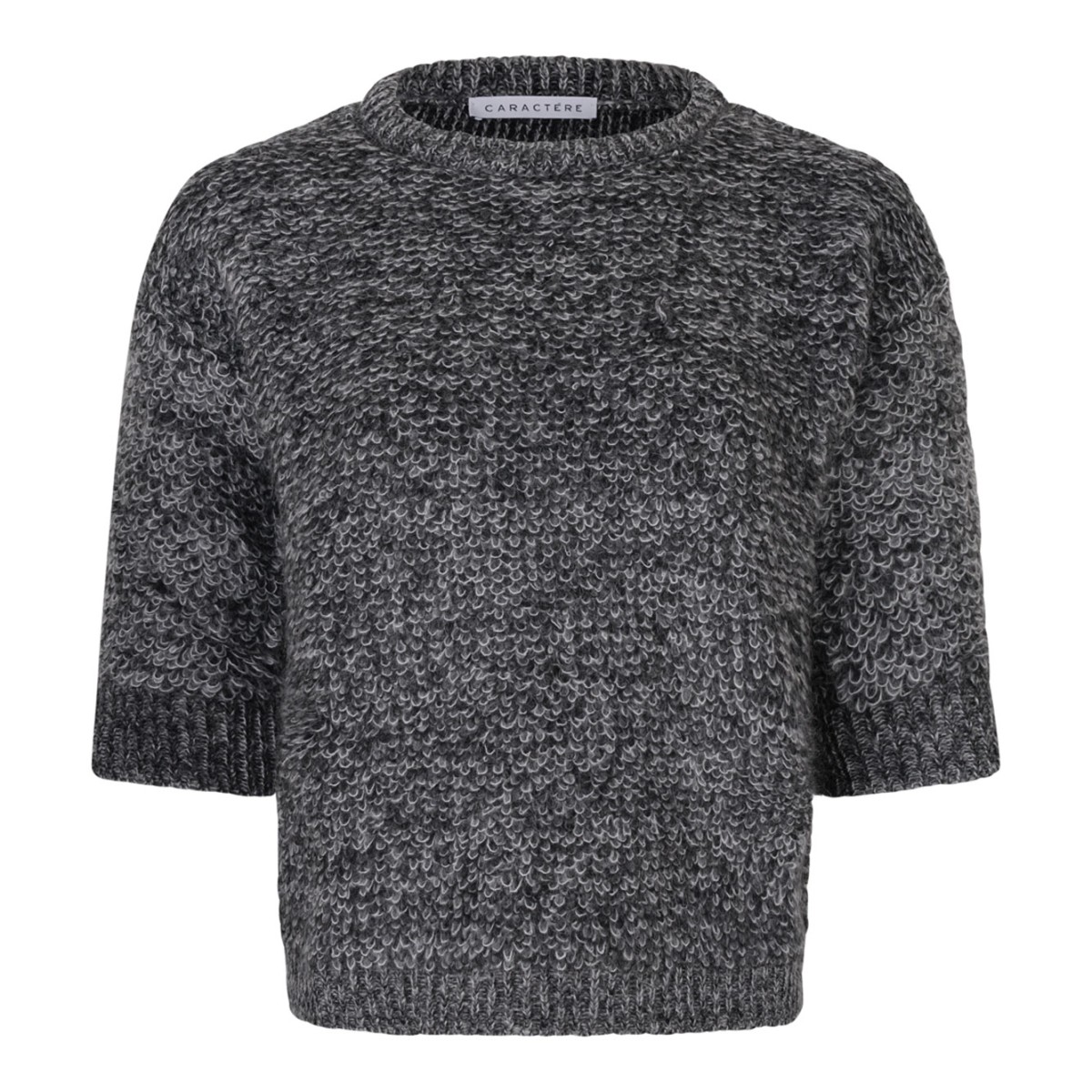 Grey Knitwear Sweater