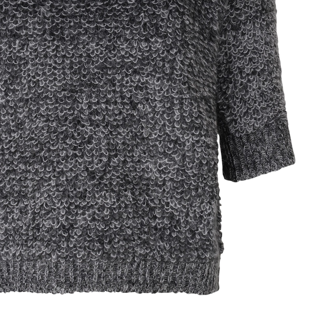 Grey Knitwear Sweater