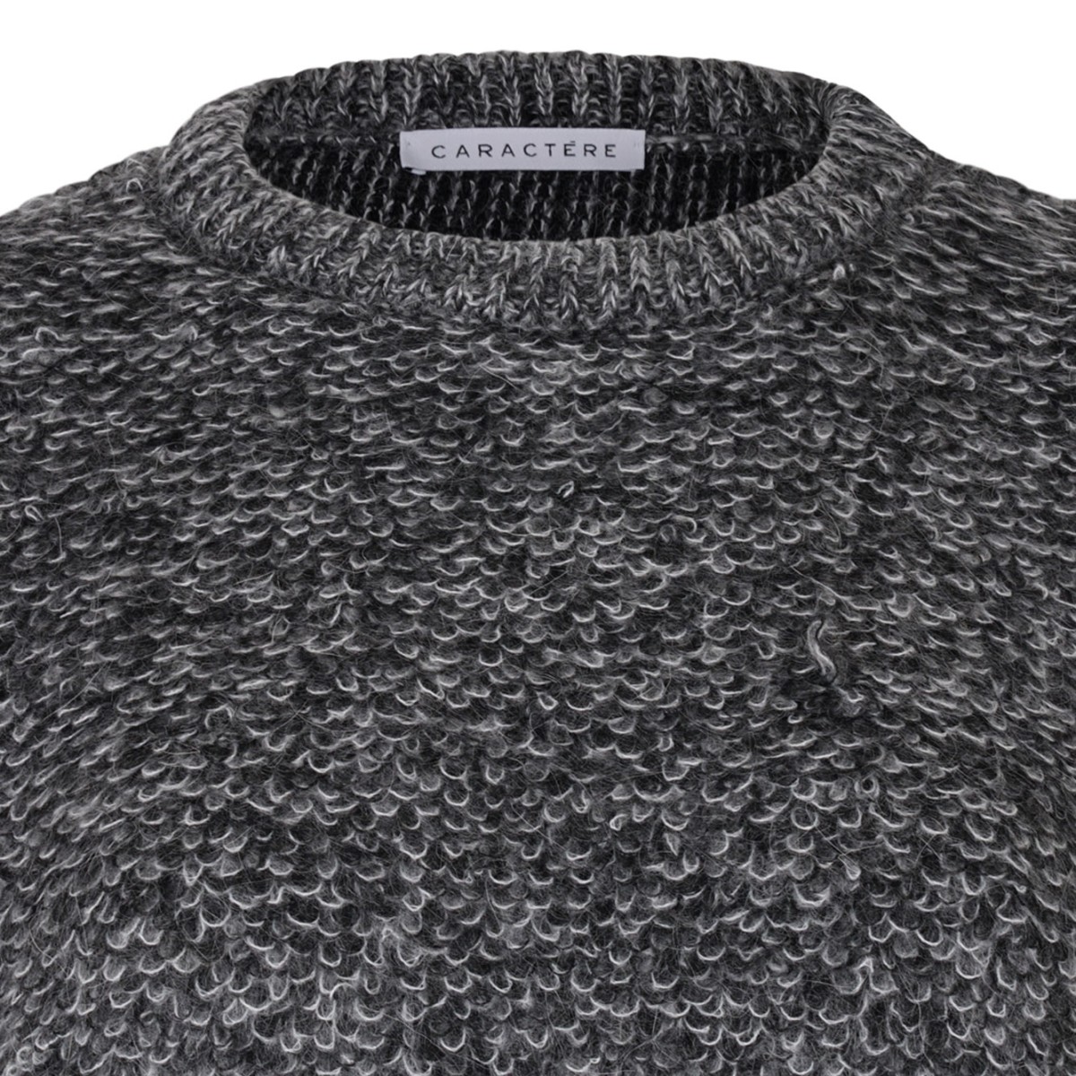 Grey Knitwear Sweater