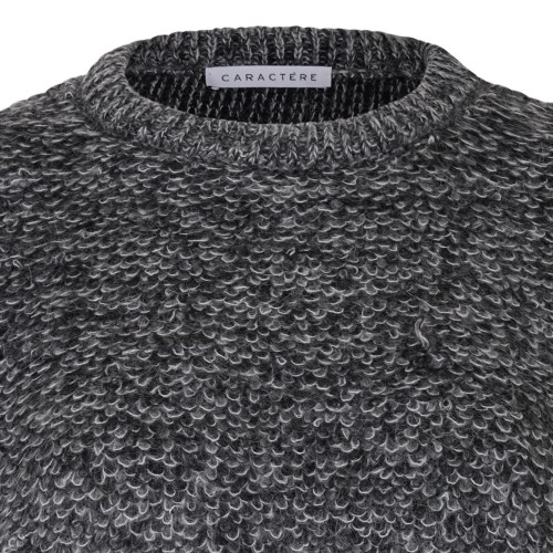 Grey Knitwear Sweater