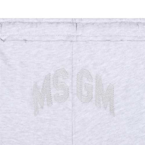 Heather Grey Studded Shorts