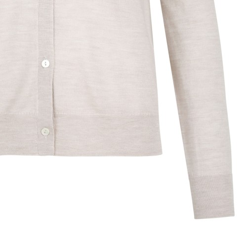 Ivory White Knitwear Shirt