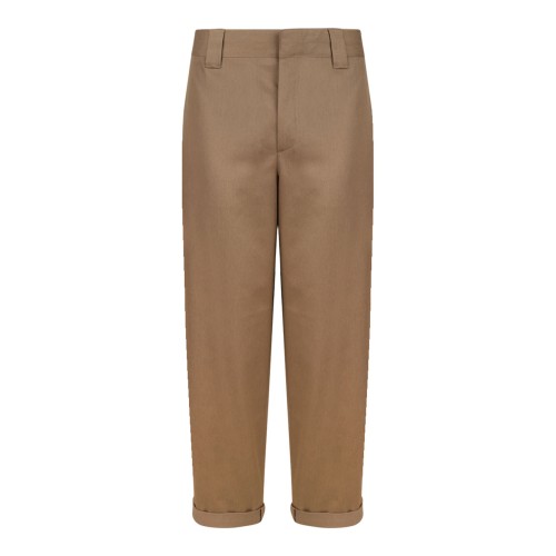 Khaki Beige Chino Trousers