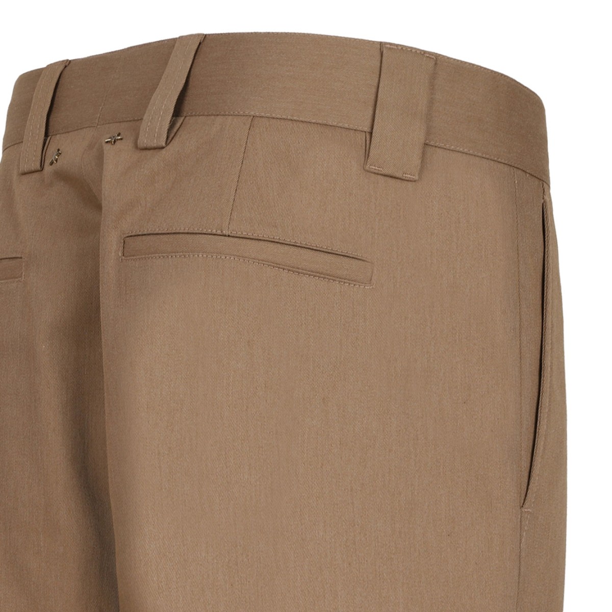 Khaki Beige Chino Trousers