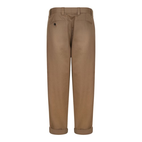 Khaki Beige Chino Trousers 2