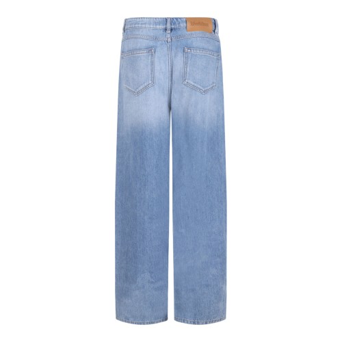 Light Blue Oversized Denim Jeans