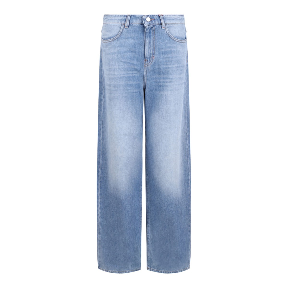 Light Blue Oversized Denim Jeans