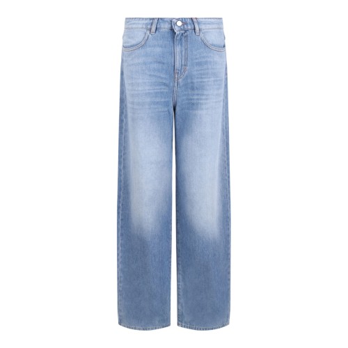 Light Blue Oversized Denim Jeans